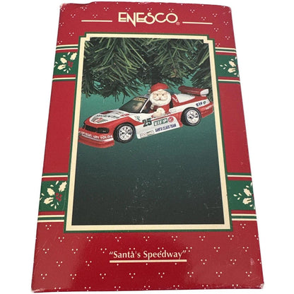 1995 Santa's Speedway (Enesco)