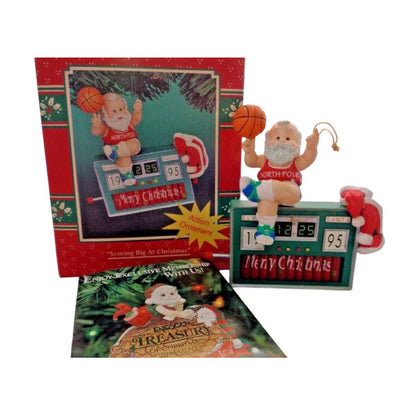 1995 Scoring Big at Christmas Enesco Ornament (Sports & Activities) 112046