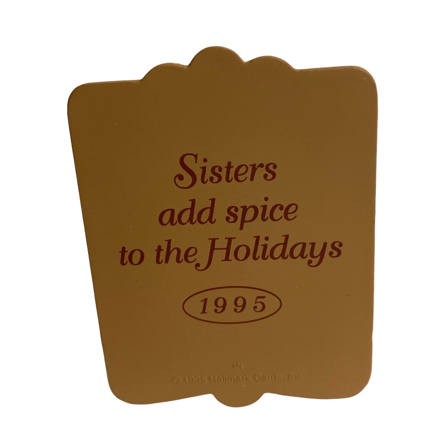 1995 Sister to Sister Hallmark Ornament (Mouse) QX5689