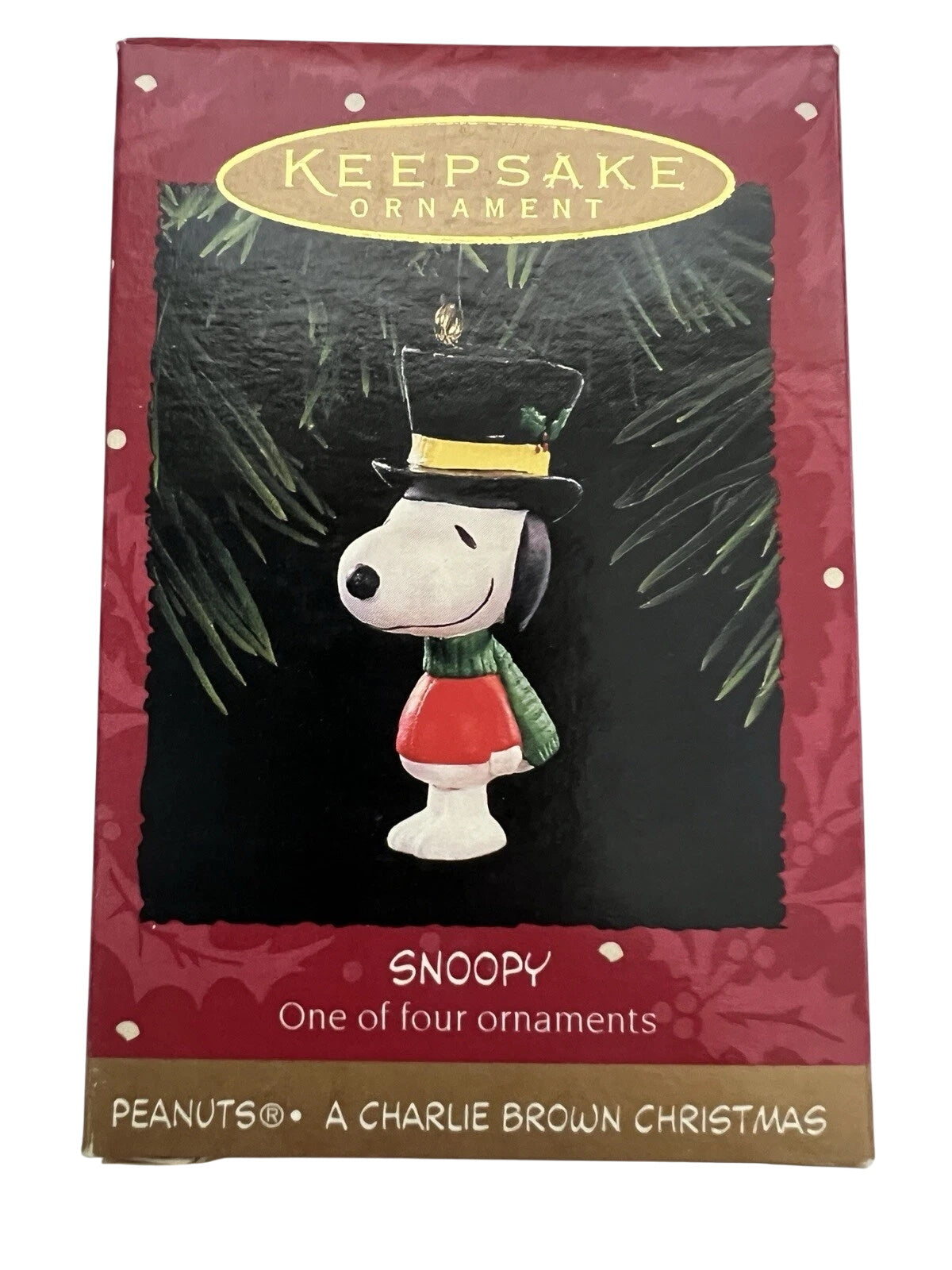 1995 Snoopy Hallmark Ornament (A Charlie Brown Christmas) QRP4219