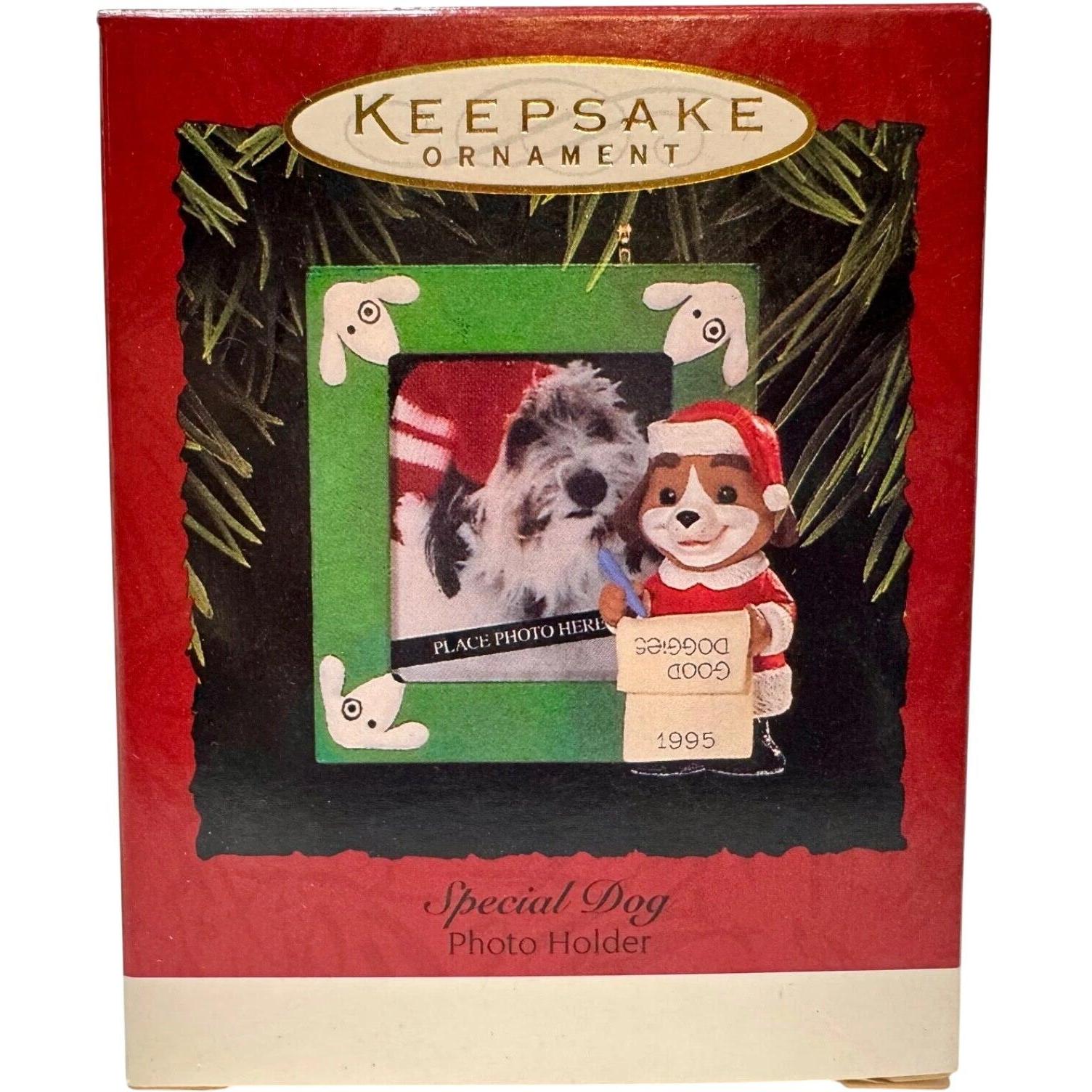 1995 Special Dog Hallmark Ornament (Photo Holder) QX5719