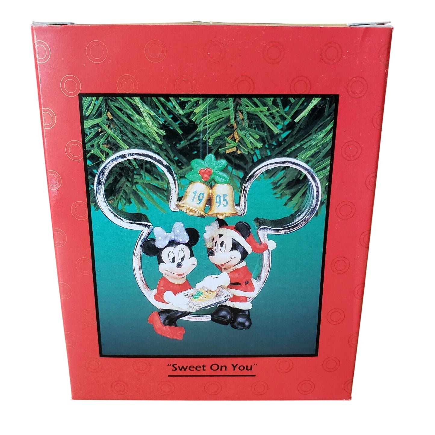 1995 "Sweet on You" Enesco Ornament (Mickey Mouse) 136719