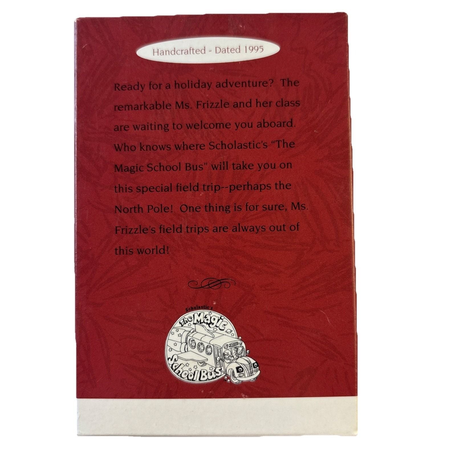 1995 The Magic School Bus QX5849