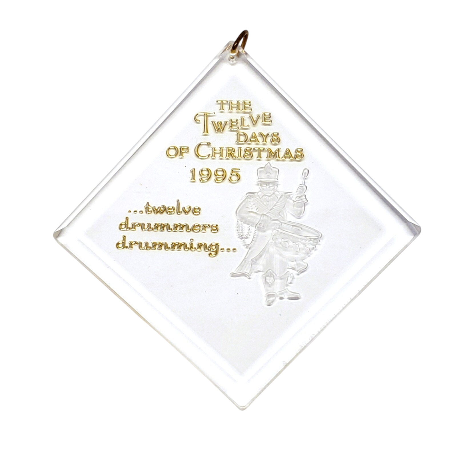 1995 Twelve Drummers Drumming Hallmark Ornament (Twelve Days of Christmas) QX3009