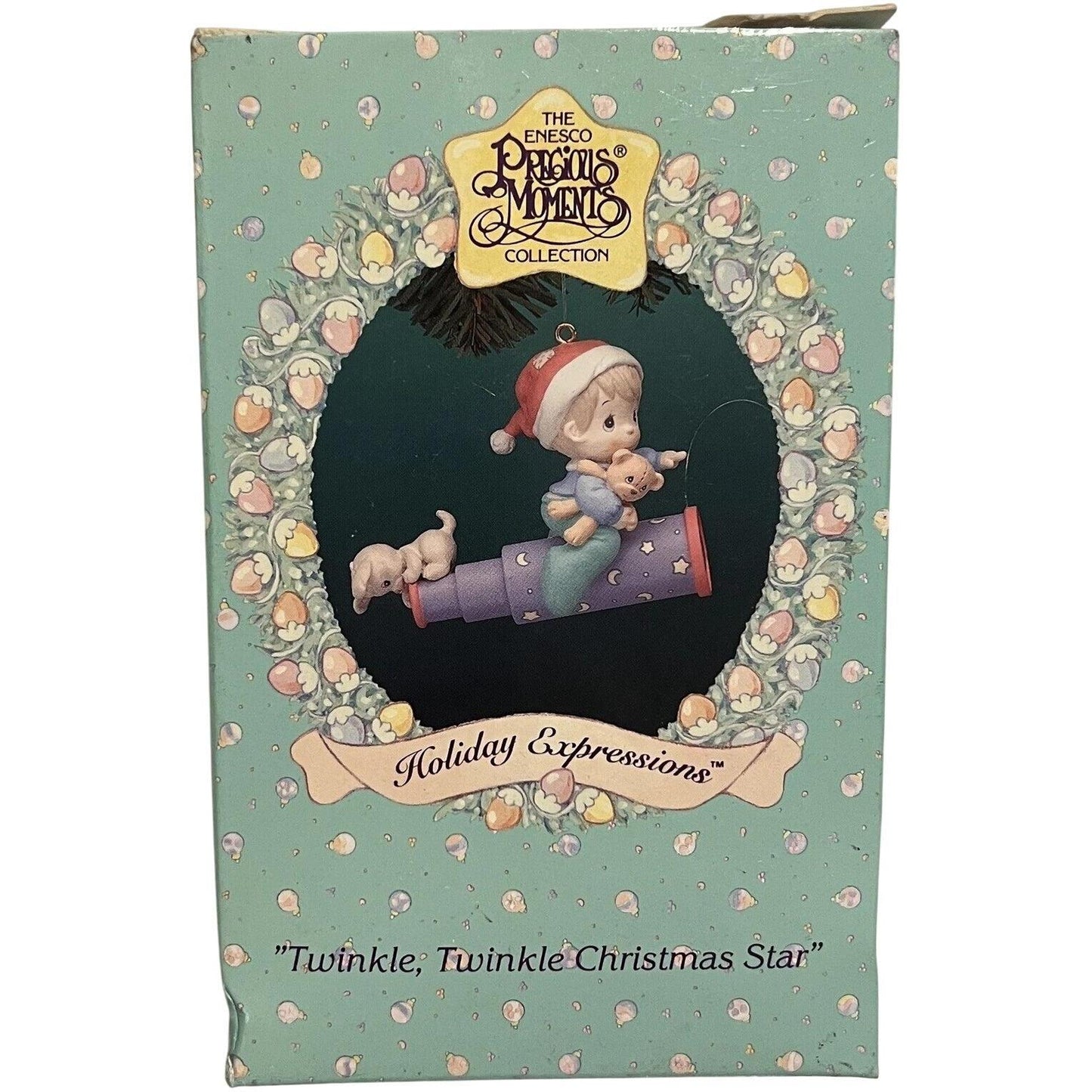 1995 Twinkle, Twinkle Christmas Star - Holiday Expressions Enesco Ornament (Precious Moments) 125903