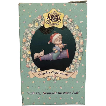 1995 Twinkle, Twinkle Christmas Star - Holiday Expressions Enesco Ornament (Precious Moments) 125903