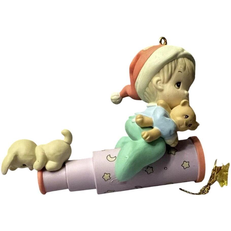 1995 Twinkle, Twinkle Christmas Star - Holiday Expressions Enesco Ornament (Precious Moments) 125903