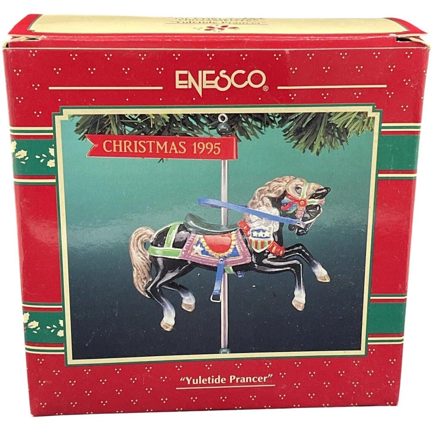 1995 Yuletide Prancer (Carousel Horse)