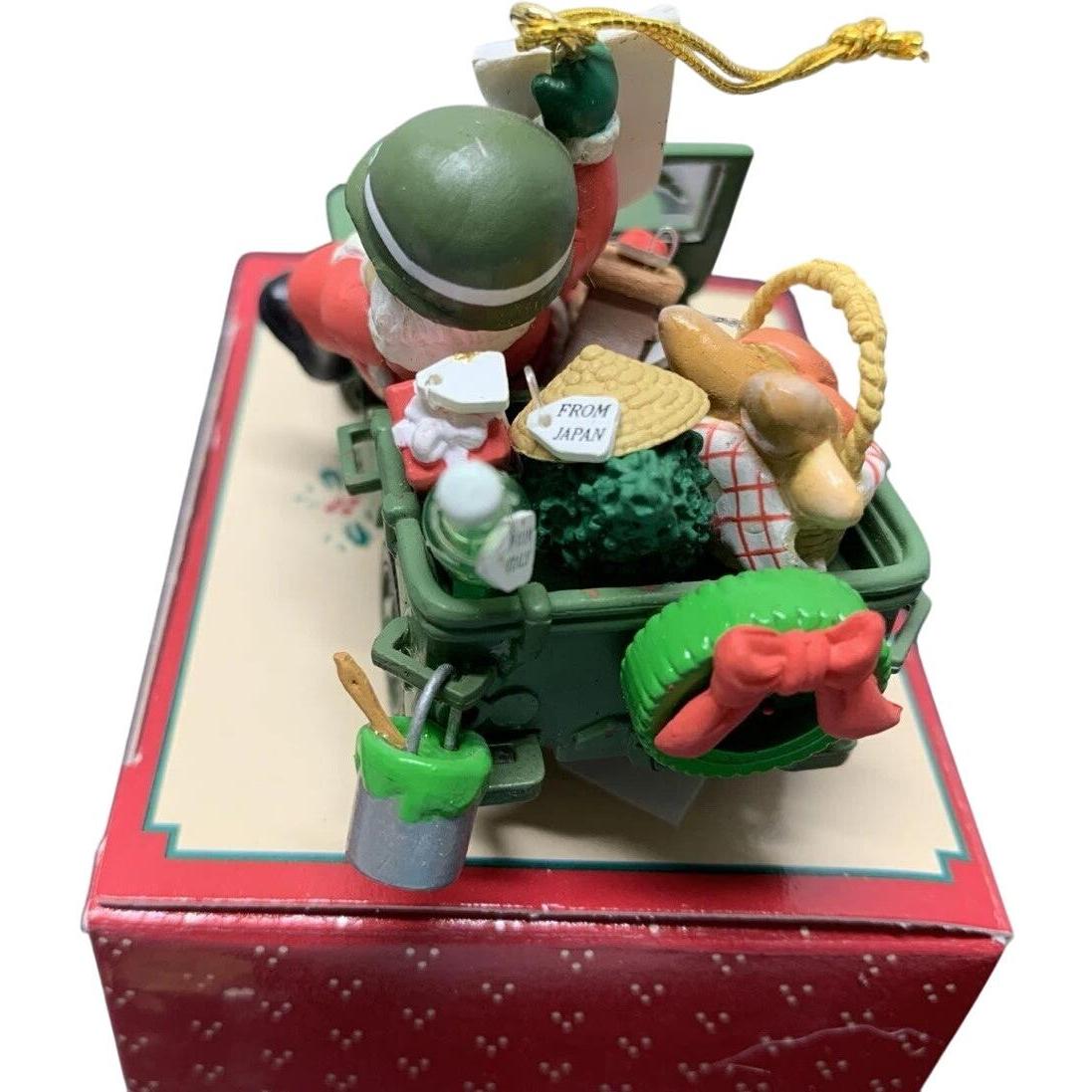 1995 "...Good Will Toward Men" Enesco Ornament (Santa Claus) 132942