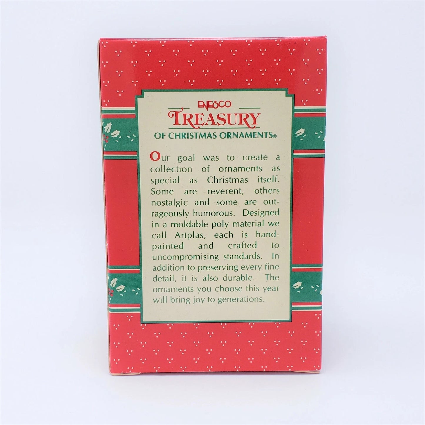 1995 "...Good Will Toward Men" Enesco Ornament (Santa Claus) 132942