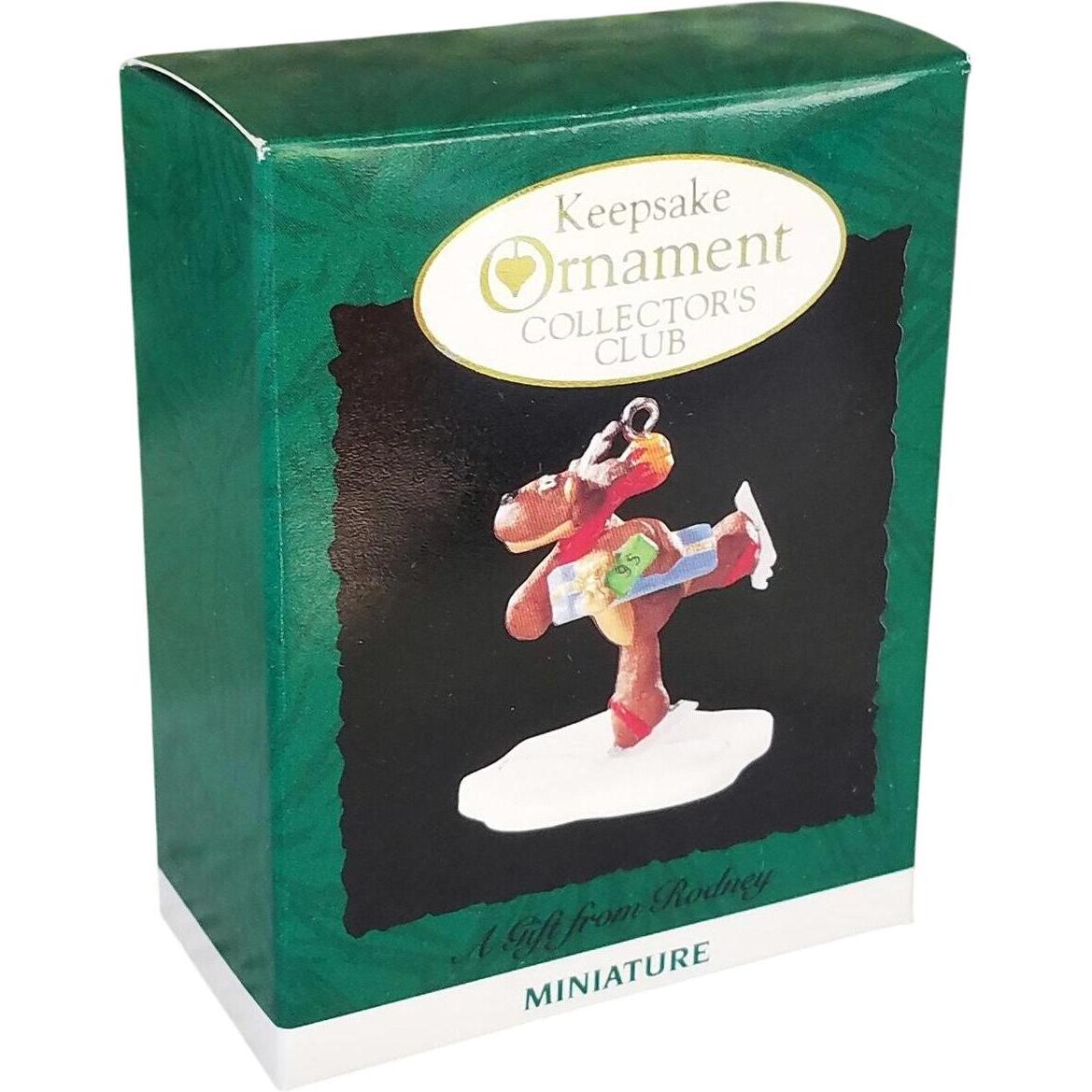 1995 A Gift From Rodney Hallmark Ornament (Rodney the Reindeer) QXC4129