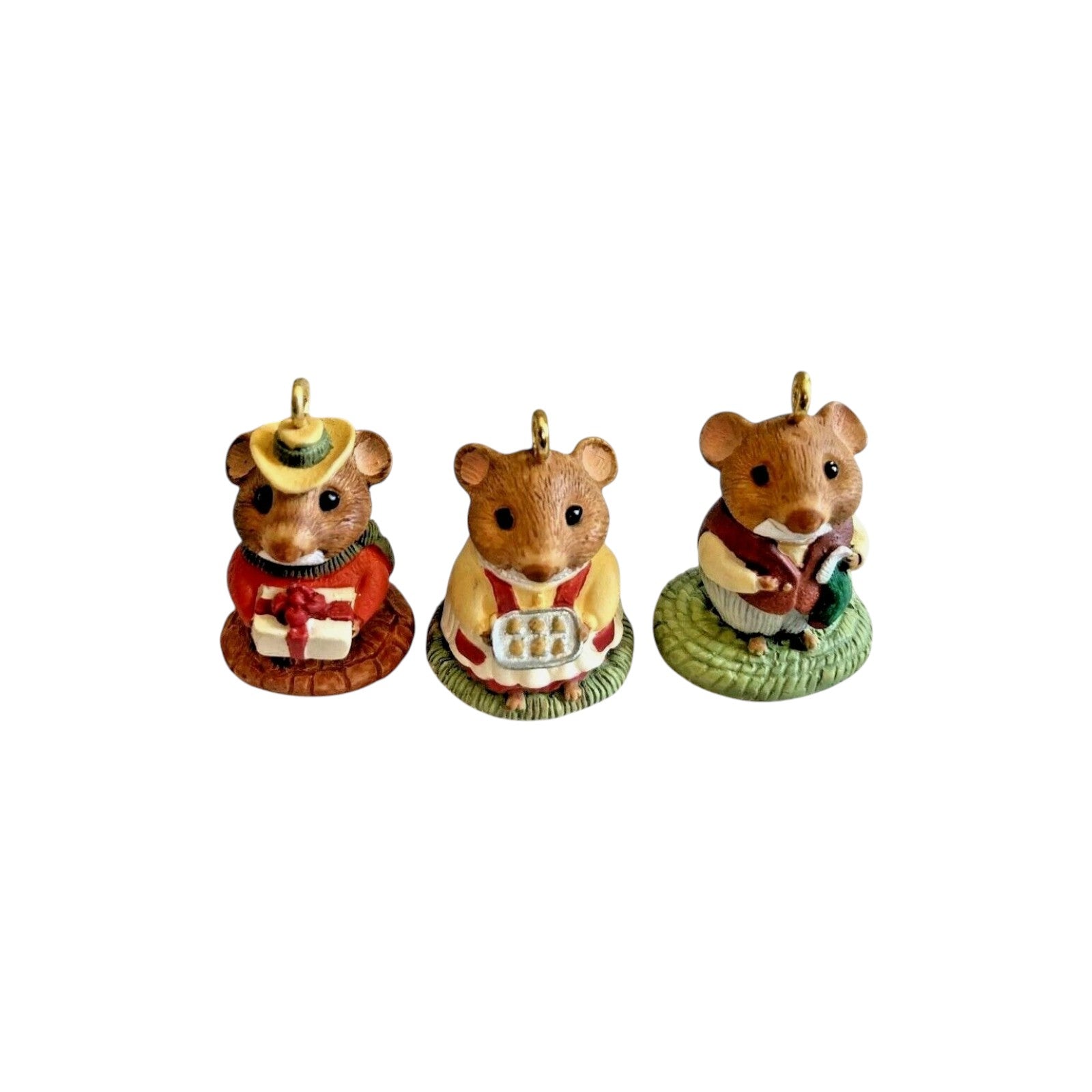 1995 A Moustershire Christmas Hallmark Ornament (Mice) QXM4839 Image4