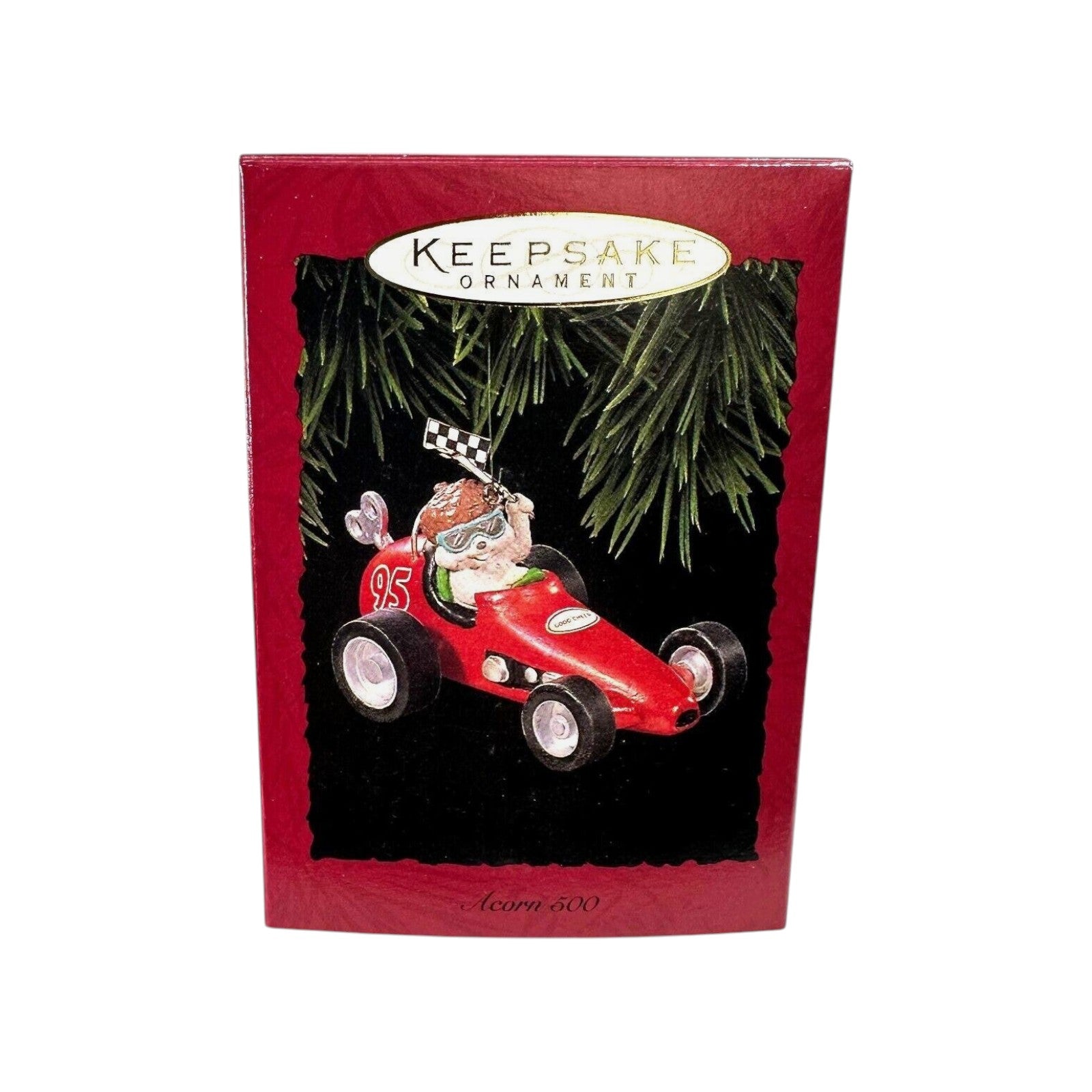 1995 Acorn 500 Hallmark Ornament (Chipmunk) QX5929 Image2