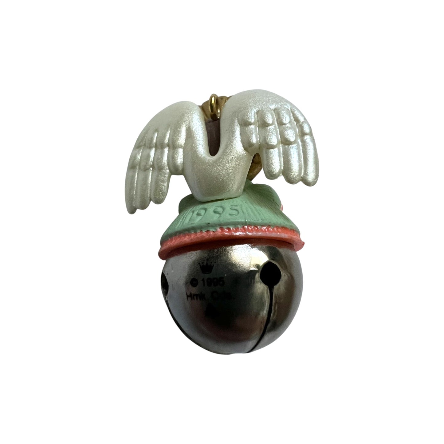 1995 Angel Hallmark Ornament (Christmas Bell) QXM4007 Image4