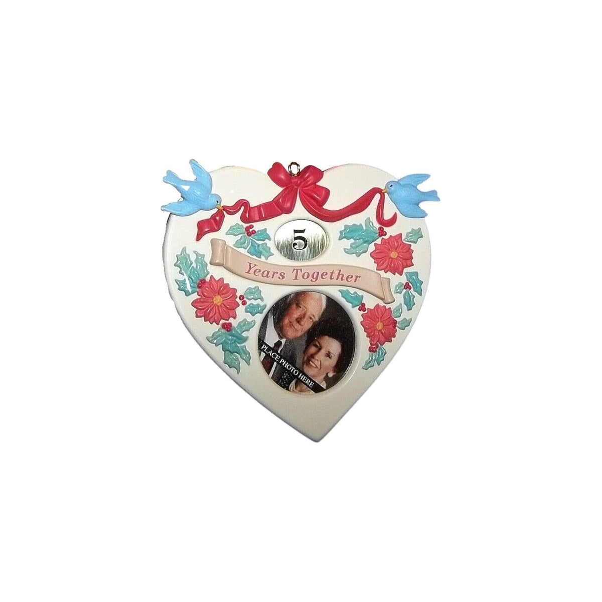 1995 Anniversary Year Hallmark Ornament (Photo Holder) QX5819 Image1