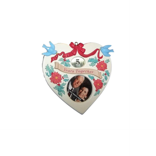 1995 Anniversary Year Hallmark Ornament (Photo Holder) QX5819 Image1