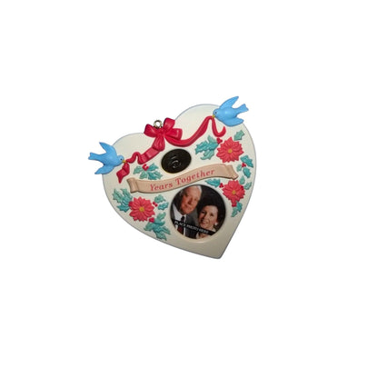 1995 Anniversary Year Hallmark Ornament (Photo Holder) QX5819 Image5