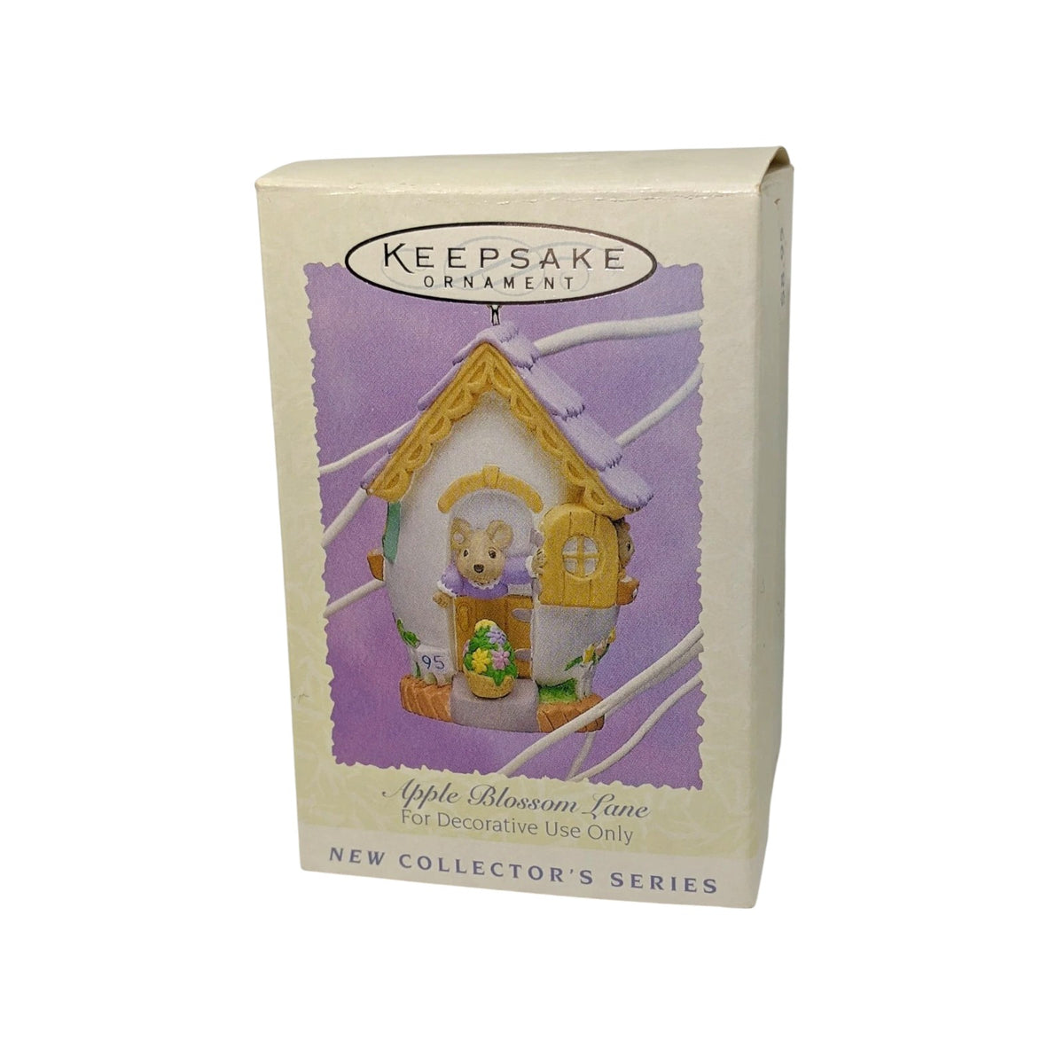1995 Apple Blossom Lane Hallmark Ornament (Series #1) QEO8207 Image2