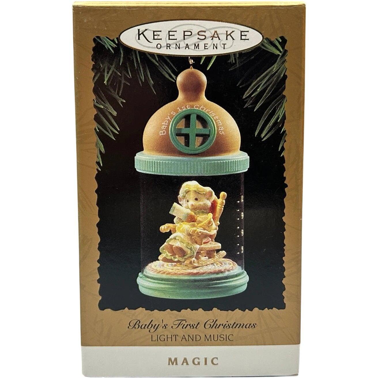 1995 Baby's First Christmas Hallmark Ornament (Baby's First Christmas) QLX7317