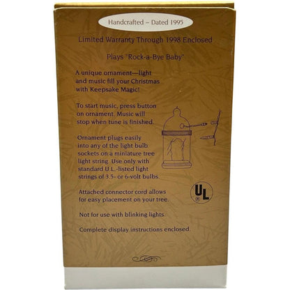 1995 Baby's First Christmas Hallmark Ornament (Baby's First Christmas) QLX7317
