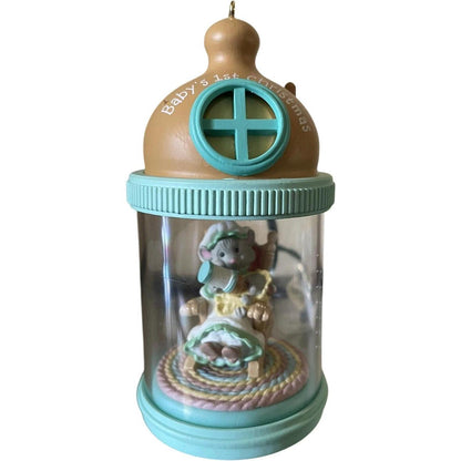 1995 Baby's First Christmas Hallmark Ornament (Baby's First Christmas) QLX7317