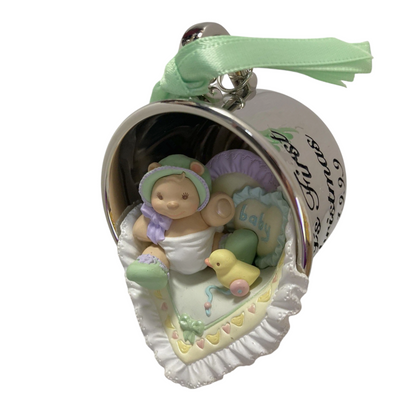 1995 Baby's First Christmas Hallmark Ornament (Baby's First Christmas) QX5547 Image1