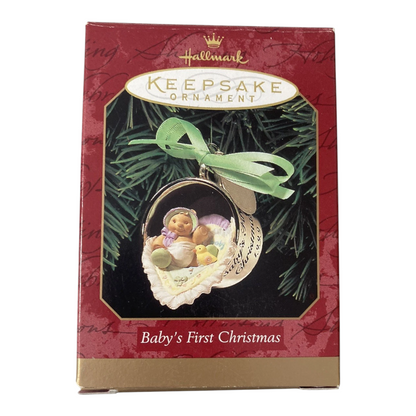 1995 Baby's First Christmas Hallmark Ornament (Baby's First Christmas) QX5547 Image2