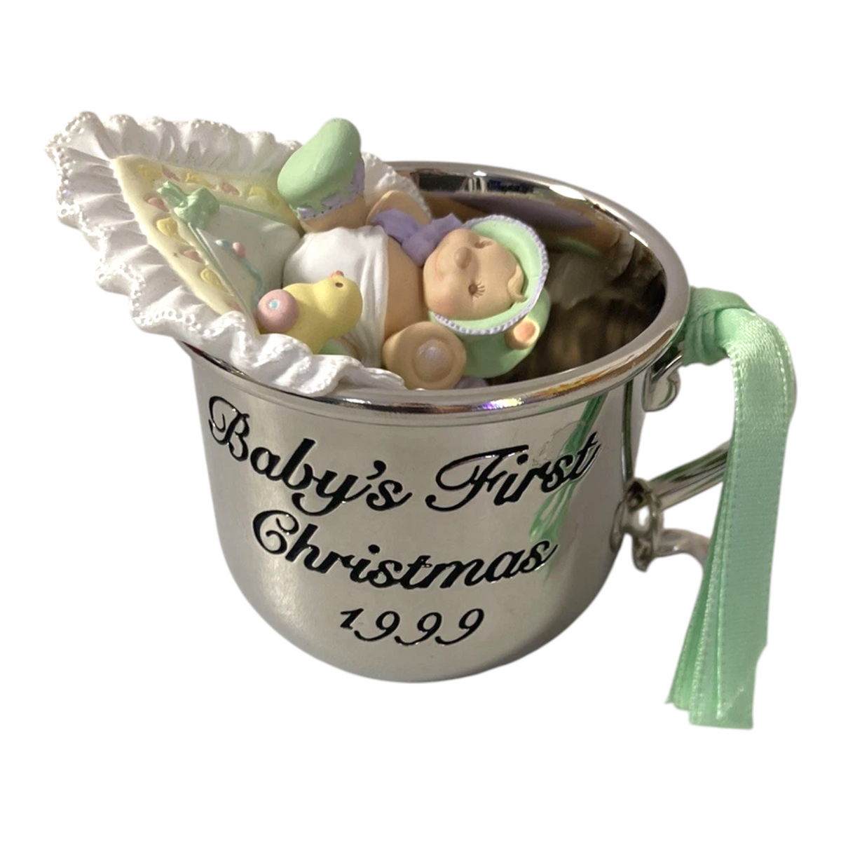 1995 Baby's First Christmas Hallmark Ornament (Baby's First Christmas) QX5547 Image3