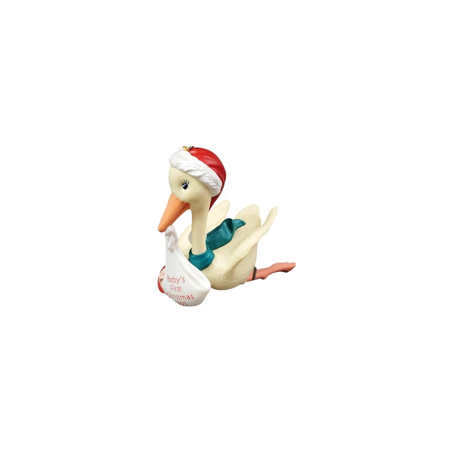 1995 Baby's First Christmas Hallmark Ornament (Baby's First Christmas) QX5557 Image5