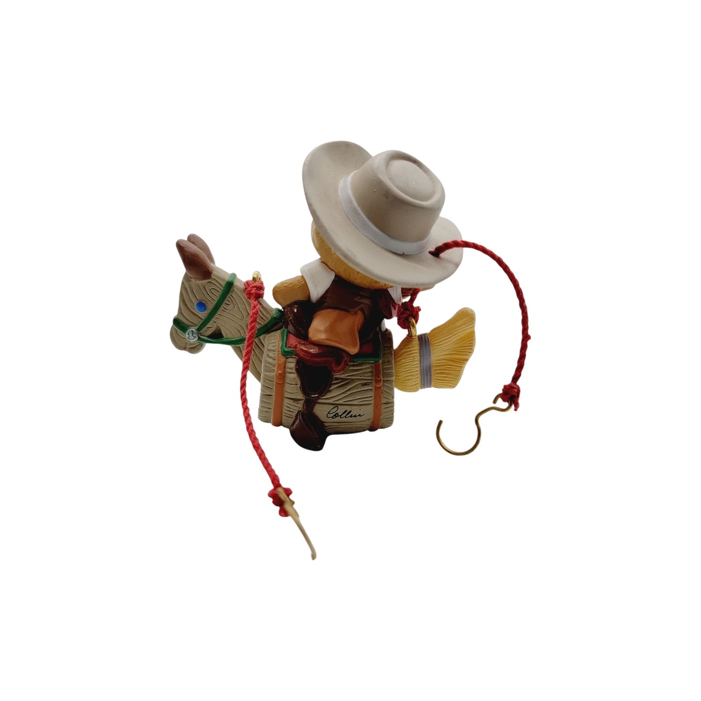 1995 Barrel-Back Rider Hallmark Ornament (Bear) QX5189 Image6