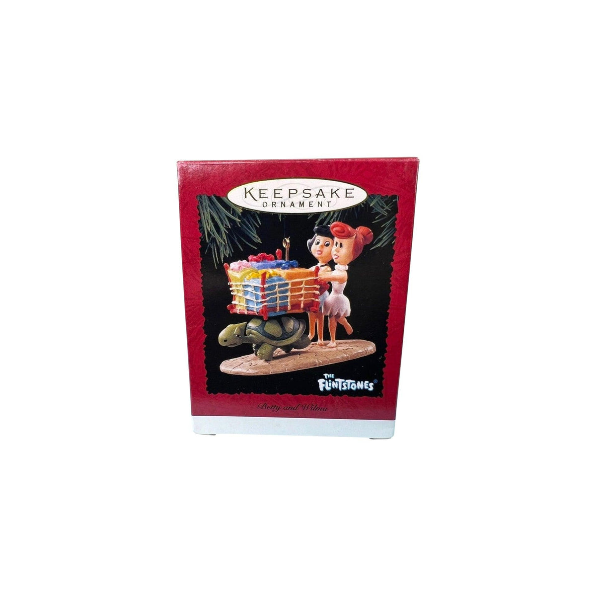 1995 Betty and Wilma Hallmark Ornament (The Flintstones) QX5417 Image2