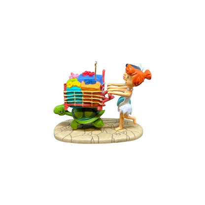 1995 Betty and Wilma Hallmark Ornament (The Flintstones) QX5417 Image4