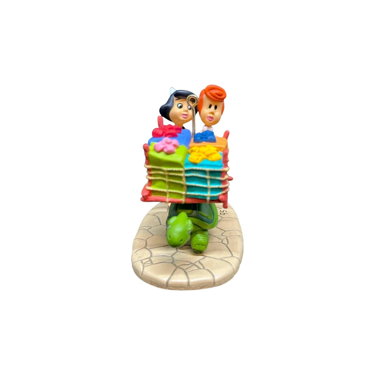 1995 Betty and Wilma Hallmark Ornament (The Flintstones) QX5417 Image5
