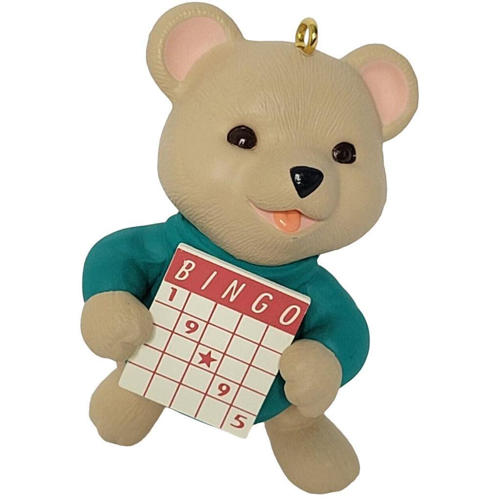 1995 Bingo Bear Hallmark Ornament (Bear) QX5919