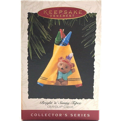 QX5247 1995 Bright 'n' Sunny Tepee (Crayola Crayon) Image2