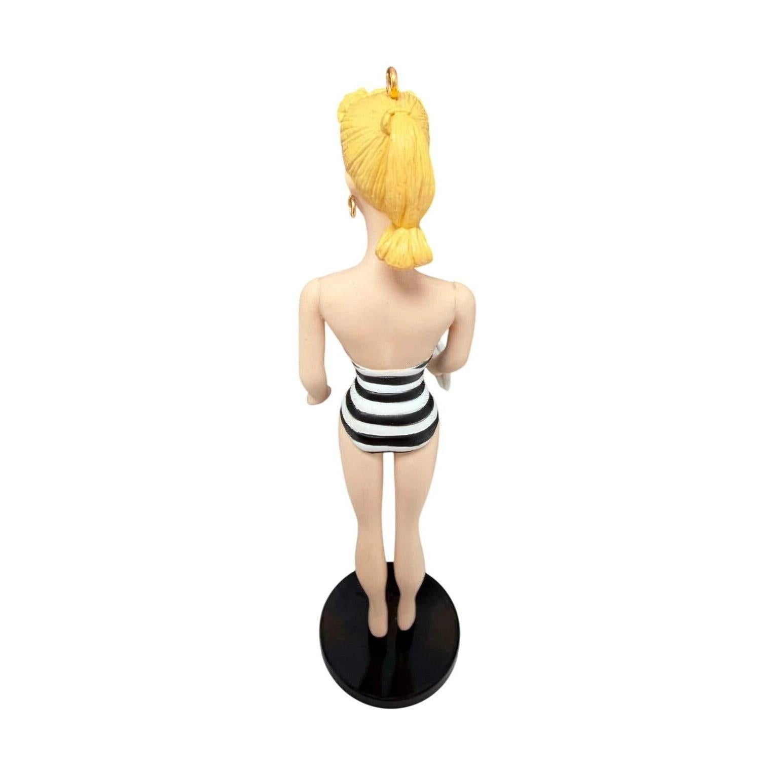 1995 Brunette Debut - 1959 Hallmark Ornament (Barbie) QXC5397 Image3