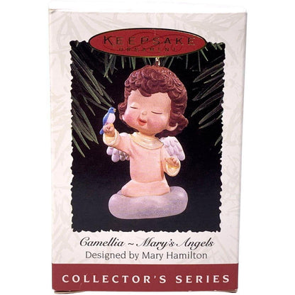 1995 Camellia Hallmark Ornament (Mary's Angels) QX5149