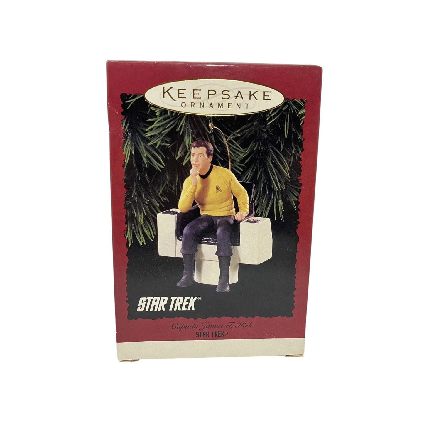 1995 Captain James T. Kirk Hallmark Ornament (Star Trek) QXI5539 Image2