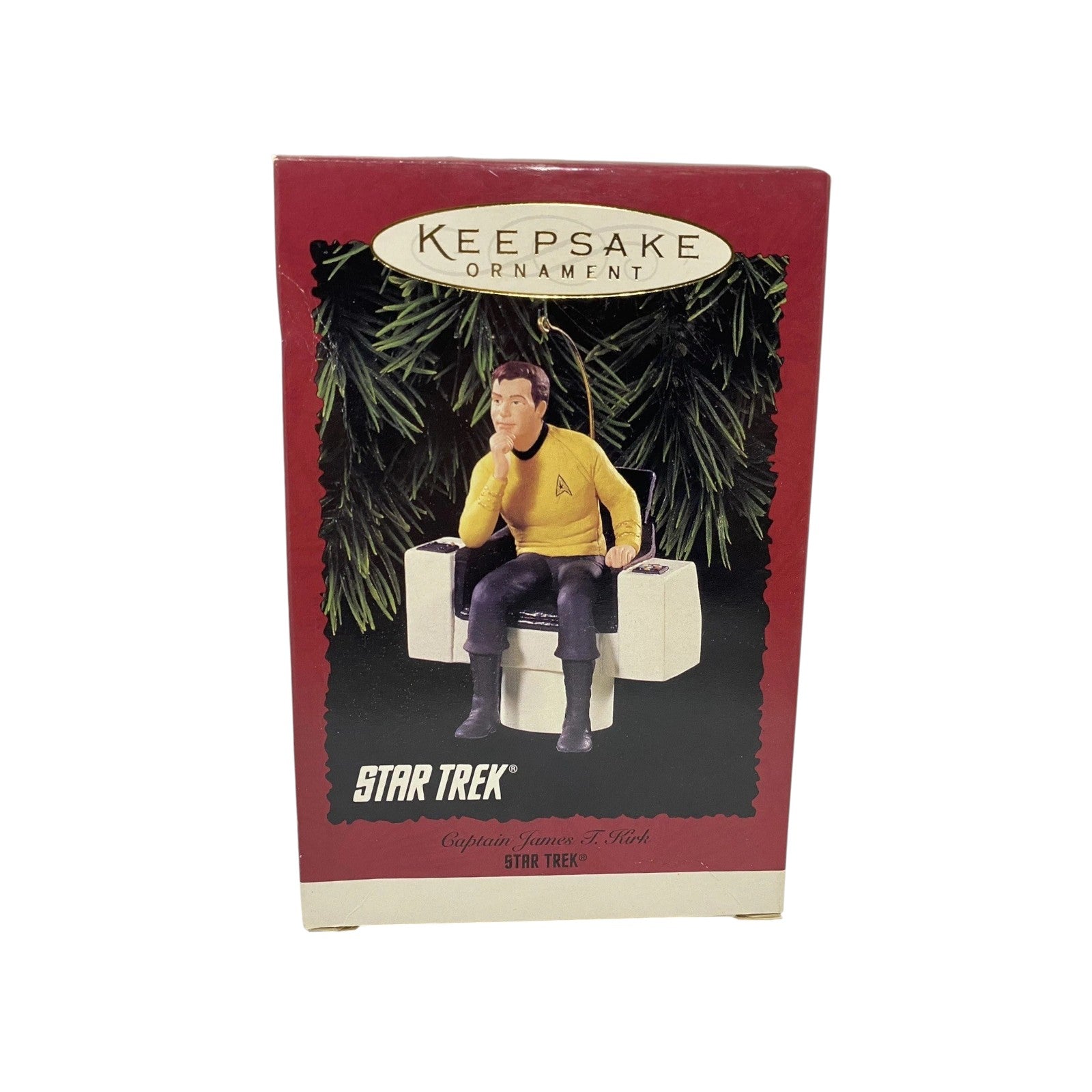 1995 Captain James T. Kirk Hallmark Ornament (Star Trek) QXI5539 Image2