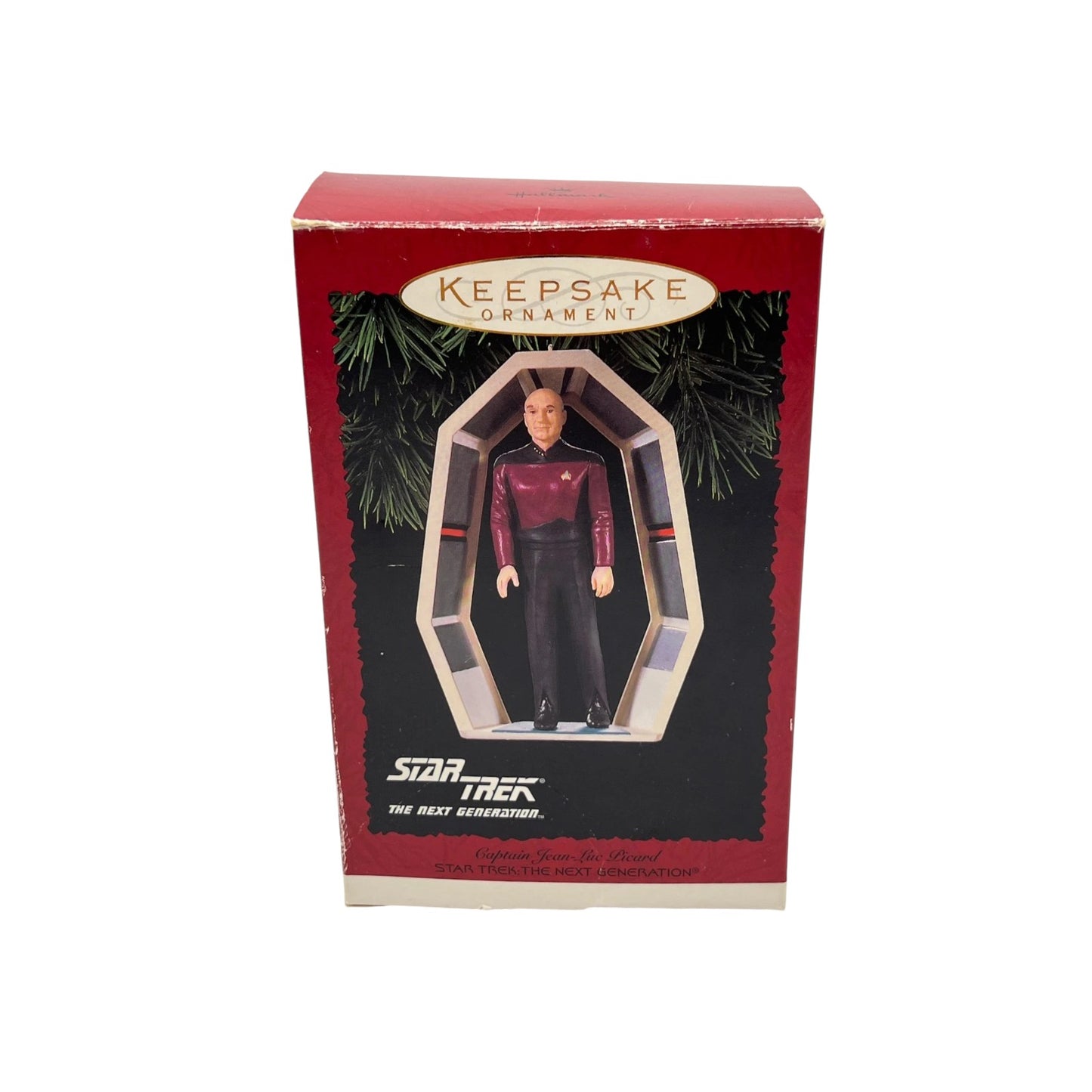 1995 Captain Jean-Luc Picard Hallmark Ornament (Star Trek) QXI5737 Image2