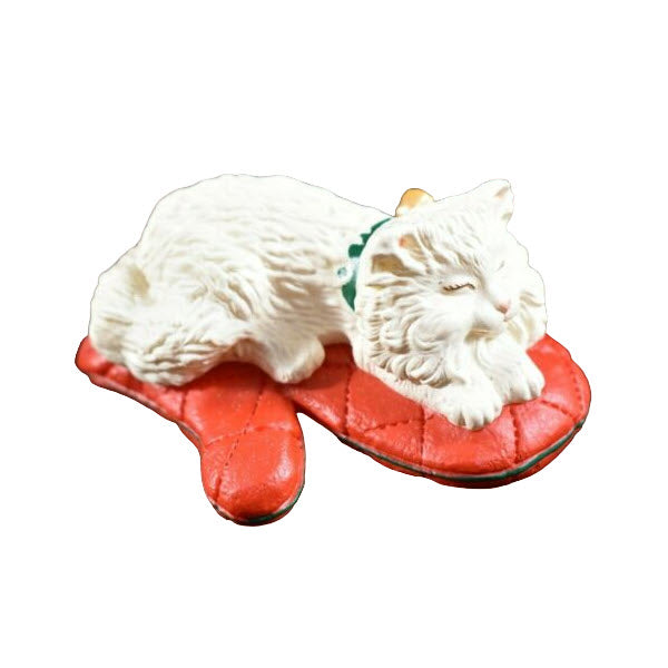 1995 Cat on Mitten Hallmark Ornament (Cat Naps) QX5097