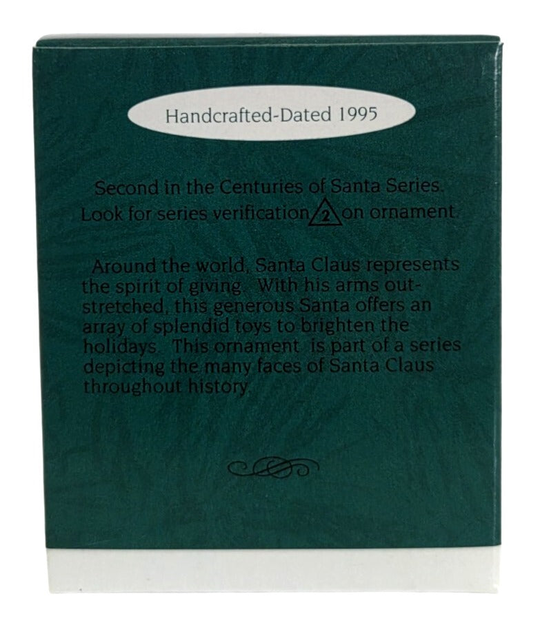 1995 Centuries of Santa Hallmark Ornament (Santa Claus) QXM4789