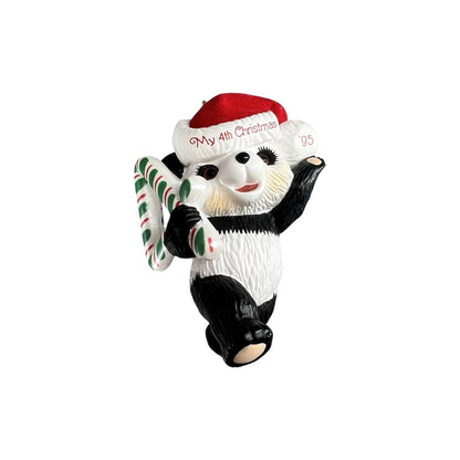 1995 Child's Fourth Christmas Hallmark Ornament (Child's Age Collection) QX6687 Image1