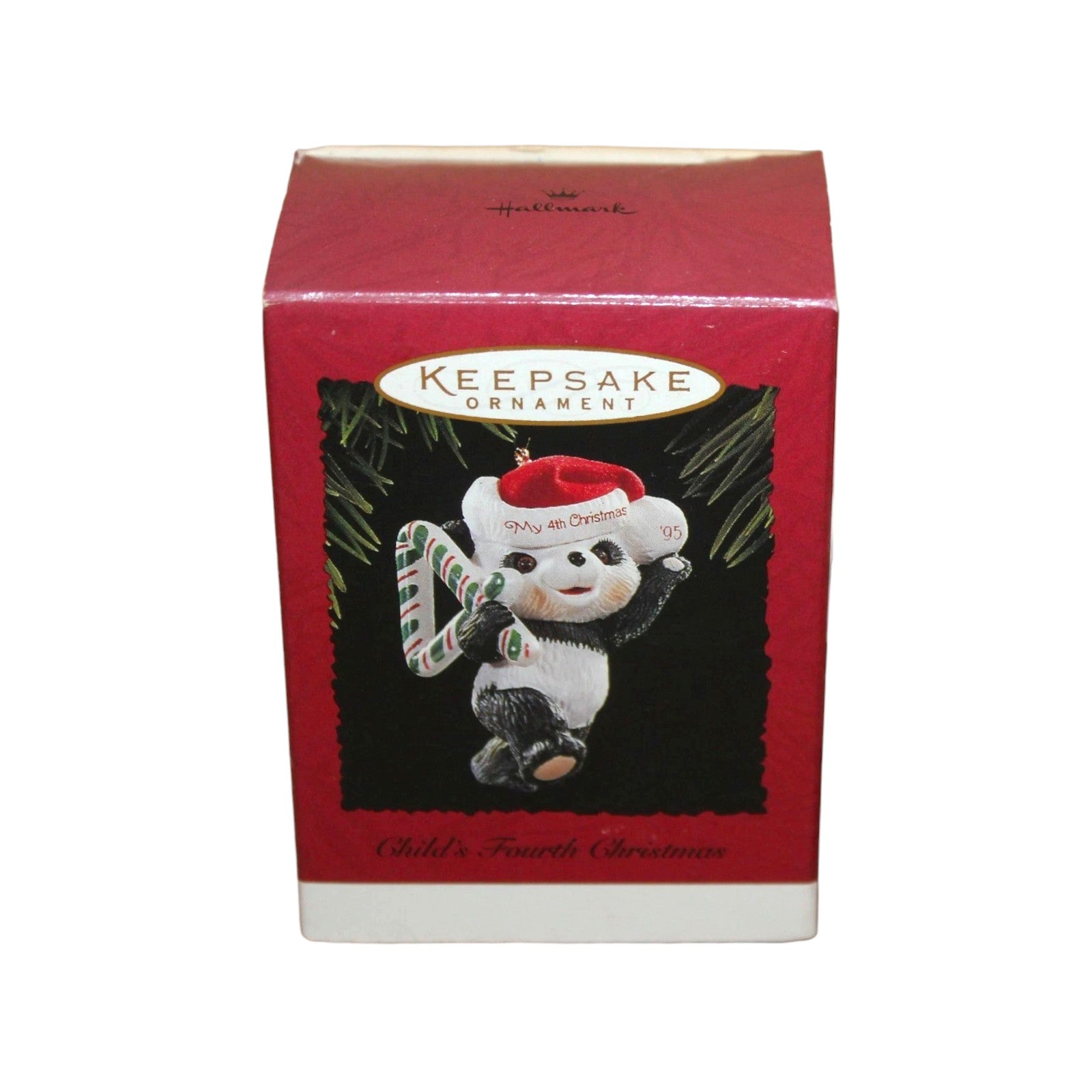 1995 Child's Fourth Christmas Hallmark Ornament (Child's Age Collection) QX6687 Image2
