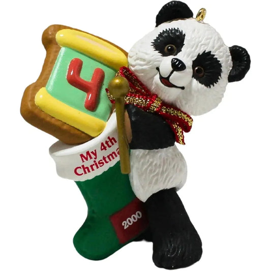 1995 Child's Fourth Christmas Hallmark Ornament (Child's Age Collection) QX6931