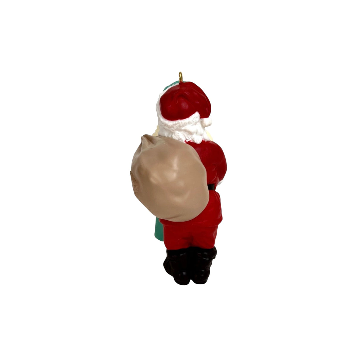 1995 Christmas Eve Kiss Hallmark Ornament (Mr. and Mrs. Claus) QX5157 Image5
