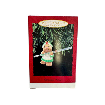 1995 Christmas Fever Hallmark Ornament (Nurse) QX5967 Image2