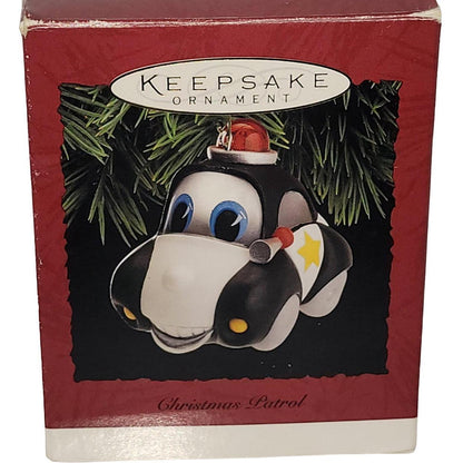 1995 Christmas Patrol Hallmark Ornament (Car) QX5959
