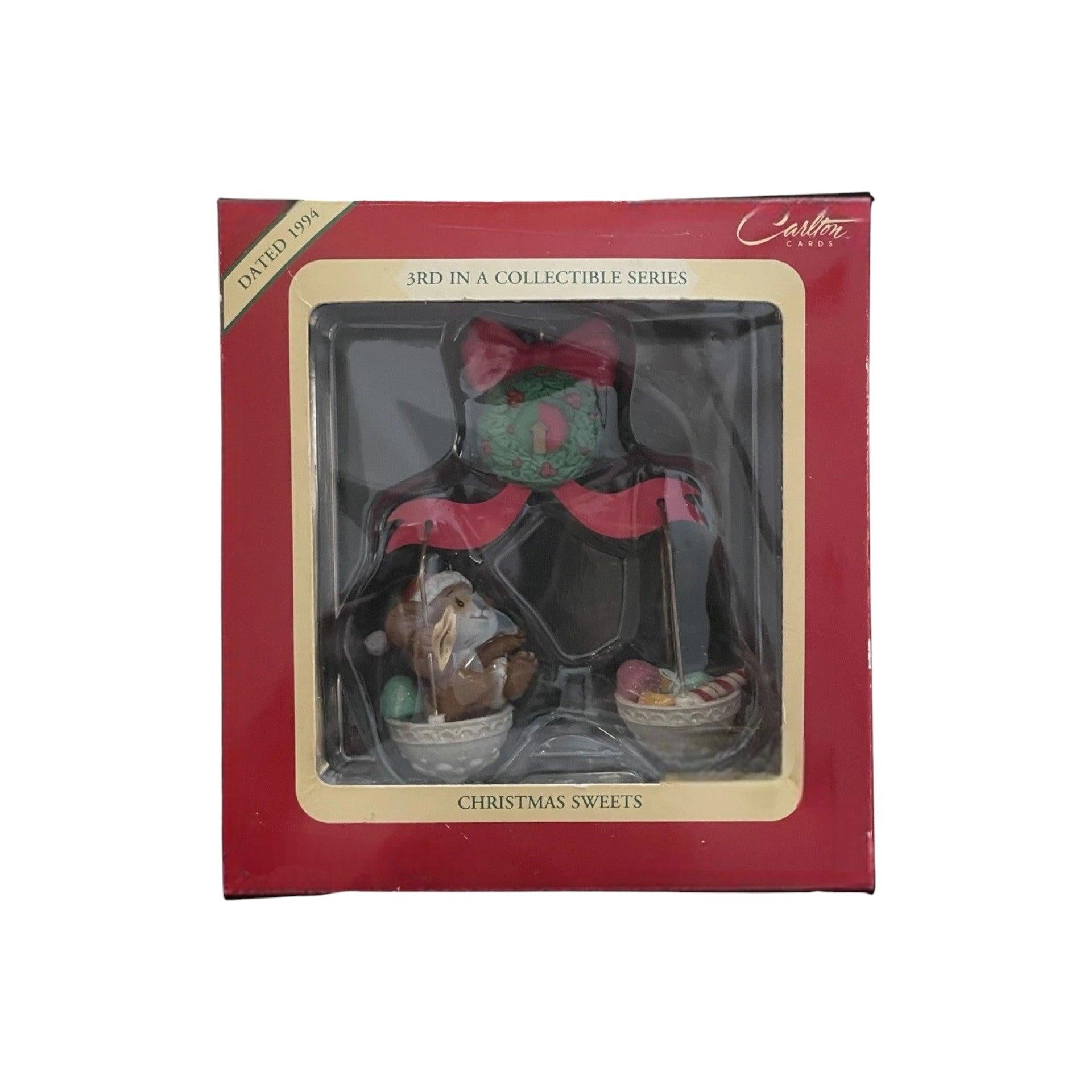 1995 Christmas Sweets Carlton Cards Ornaments (Animal) ORN-006M Image2