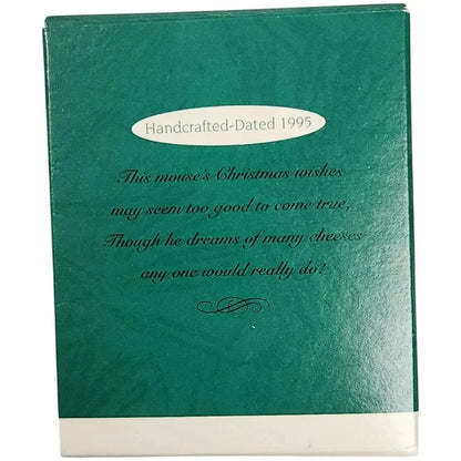 1995 Christmas Wishes Hallmark Ornament (Six Mice) QXM4087